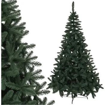 Vánoční ozdoba Vánoční stromeček 2,1 m s tenkými jehličími