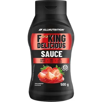 Omáčka ALLNUTRITION Fitking Delicious Sauce (500 g, Jahoda)