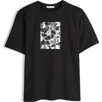 GATE Bavlněné tričko s fóliovým potiskem 42 625-0358/89