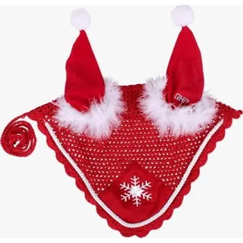 Koňská maska proti hmyzu Čabraka na hlavu QHP Christmas