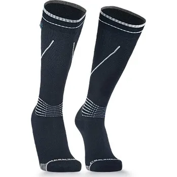 Pánské termoprádlo DexShell Longlite Socks – Jet Black Grey, M 166417