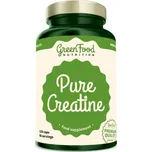 GreenFood Nutrition Pure Creatine Creapure 120 kapslí