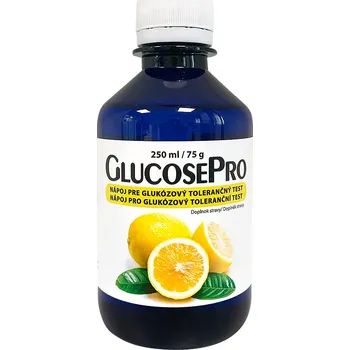 Diagnostický test GlucosePro glukózový toleranční test citron 250 ml