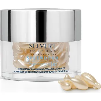 Pleťové sérum SELVERT THERMAL Splendour Hyaluronic & Vitamin B3 Night 60 ks