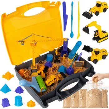 Kreativní sada na stavbu s pískem pro děti