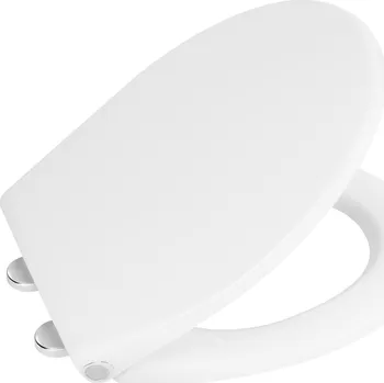 SAPHO PHARO WC sedátko s LED podsvícením, Soft Close, Easy Take, bílá