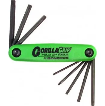 Šroubovák Sada imbusů Bondhus (7ks) GORILLAGRIP TORX výklopné