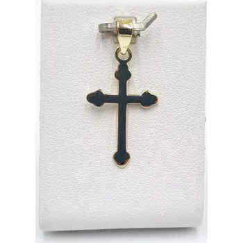 Přívěsek Přívěšek křížek, 0,85 g, Au 585