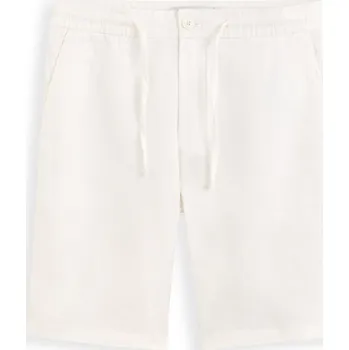 Celio Lněné kraťasy Dolinusbm 1124685 Bílá 38