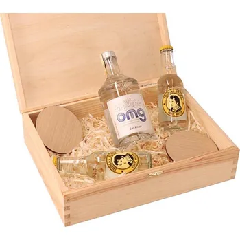Dárková krabička ČistéDřevo Dárková krabička - Gin OMG