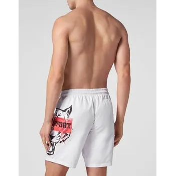 Boxerky Plein Sport Boxerky 1037 Bílá M