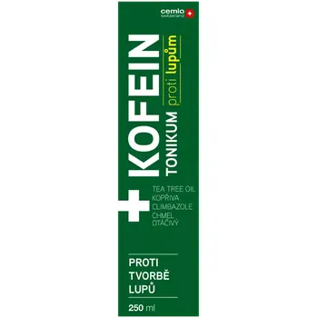 Vlasová regenerace Cemio Kofein tonikum proti lupům 250 ml