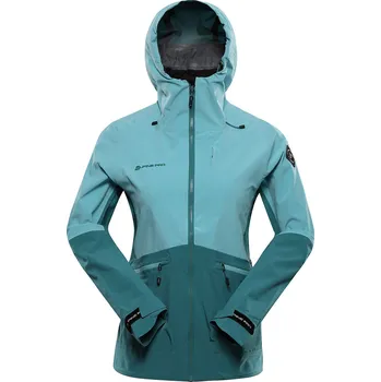 ALPINE PRO Dámské Dámská nepromokavá bunda s ptx membránou ALPINE PRO ZARRA aqua sea Modrá S/L (2834999)