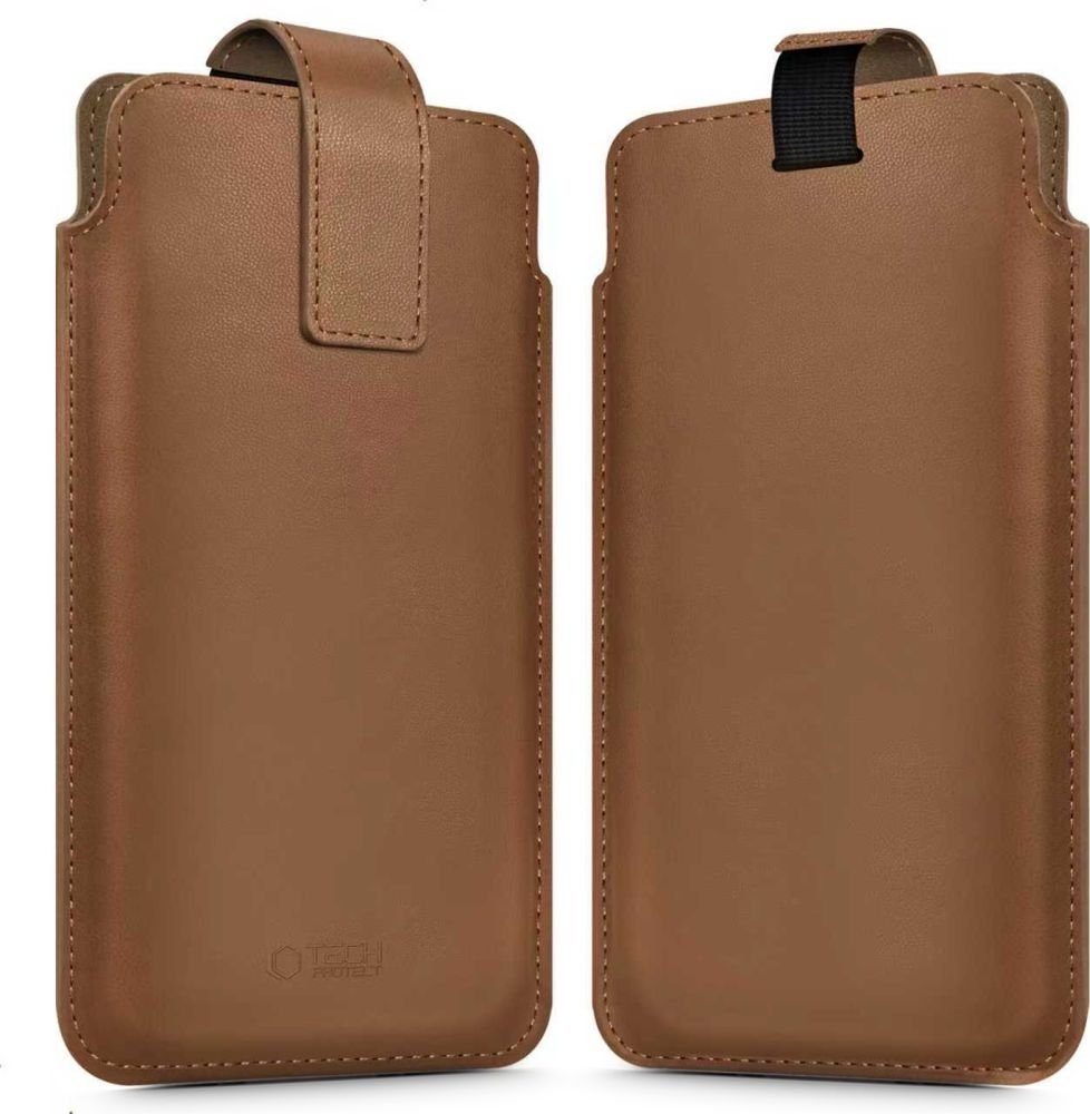 Tech-Protect Univerzální pouzdro kapsa na mobil - Tech-Protect, SM65 6.0-6.9" Brown