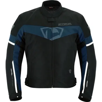 Moto bunda Pánská textilní motocyklová bunda Lookwell JET modrá Velikost: XXL