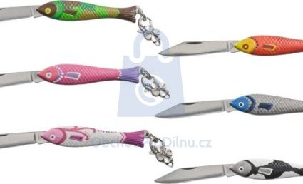Nůž kapesní rybička designová, 30-NZn-1, Mikov princess, balení 1 ks