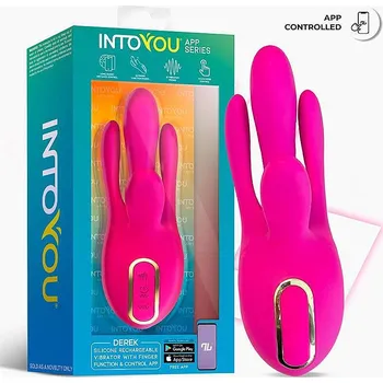 Vibrátor IntoYou App Series Derek Vibe, trojitý vibrátor pro ženy