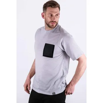 Pánské tričko Pánské funkční tričko Merino Knox JACK, krátký rukáv, černé Barva: Bílá, Velikost: XL