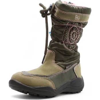 Dívčí sněhule BERMA DĚTSKÉ SNĚHULE BUBLE GUMERS 299-7301 ZELENÁ Barva: Zelená, Velikost: 27