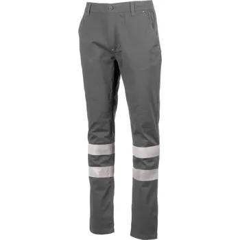 montérky Pracovní kalhoty Payper ENGINE STRETCH REFLEX Barva: Kouřová, Velikost: XS
