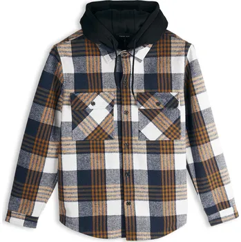 GATE Károvaná bunda typu shacket XXL 525-0001/75