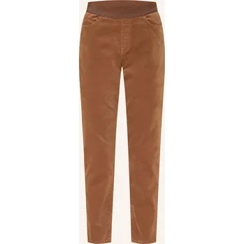 Dámské kalhoty Marc Cain Dámské Sametové Kalhoty Siena, 639 dark chestnut...