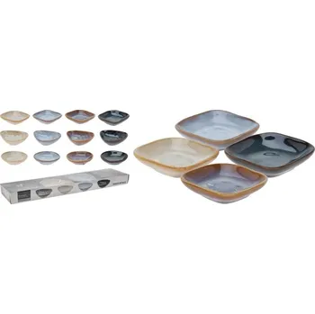 Excellent Houseware Servírovací misky sada 4 ks čtverec