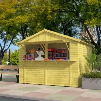 Vánoční dekorace Kiosek Santa Tuindeco