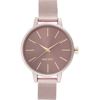 Hodinky Nine West dámské hodinky kulaté NW/2280PKPK