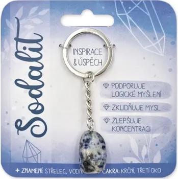 Nekupto Klíčenka s polodrahokamy Sodalit NJB