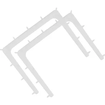 Rám na obraz Rámeček na kofferdam, plastový bílý, 2 ks