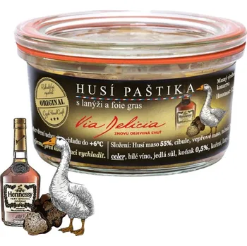 Via Delicia Husí paštika s lanýži a foie gras