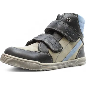 Chlapecké polobotky DĚTSKÉ BOTY PONTE DA06-1-41 ŠEDÁ Barva: Šedá, Velikost: 30