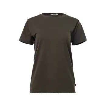 Dámské tričko Aclima LightWool 180 Classic Tee Women Tarmac hnědá L