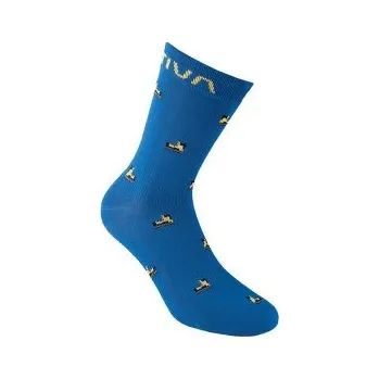 Dámské ponožky La Sportiva OUTDOOR FUN SOCKS Electric Blue/Yellow modrá 44-46 EU