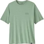 Patagonia Cap Cool Daily Graphic Shirt Men Strataspire: Ellwood Green X-Dye zelená M