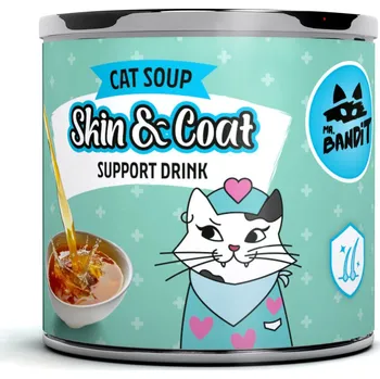 Krmivo pro kočku VETEXPERT Mr. Bandit Tuna Skin & Coat Support - funkční nápoj pro kočky - 95 ml