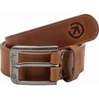 Opasek Meatfly kožený pásek Doppler Chestnut Brown | Hnědá | Velikost S/M