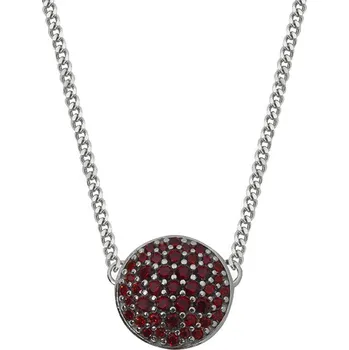 Náhrdelník Český granát náhrdelník stříbrný 170973