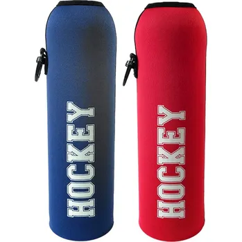 Termoobal na hokejovou láhev 1 litr - HOCKEY Barva: černá