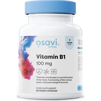 Osavi Vitamín B1, 100 mg, 60 veganských kapslí