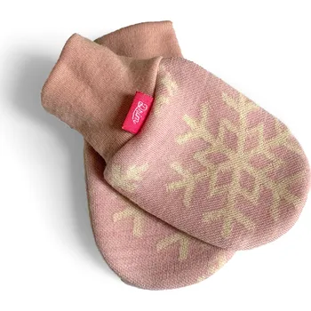 Rukavice MERINO Baby rukavičky/pěstičky - Něžné vločky, Drim-Merino