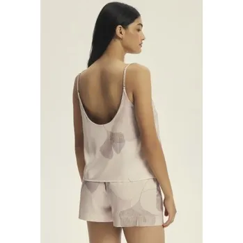 Dámské pyžamo Dámské krátké pyžamo Esotiq Capriccio Béžová M