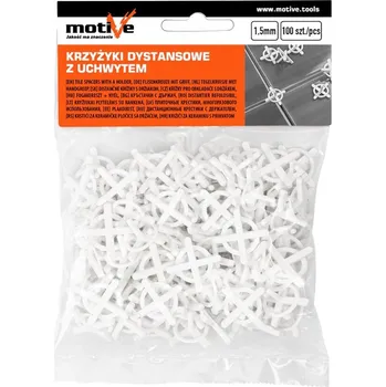 MOTIVE Distanční křížky s úchytem 1,5 mm (100 ks)