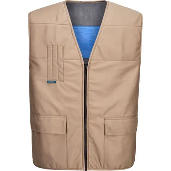 Pánské oblečení PORTWEST CV28 / Chladivá vesta - khaki S/M