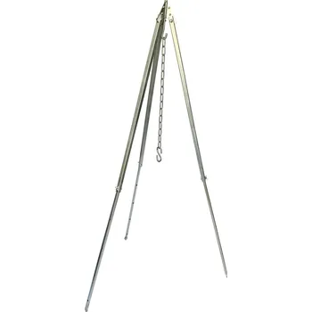 Kempingové nádobí Helakri Trojnožka 1 - 1,80 m teleskop (s háčkem a řetízkem) Kvalita bez kompromisů