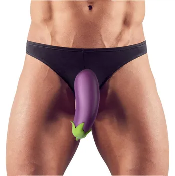 Pánské erotické prádlo Černé erekční slipy Svenjoyment String Rio L