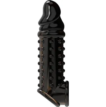 Návlek na penis VirilXL Penis Extender V11 (Black), návlek na penis a varlata