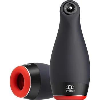 Otouch Pleasure Engine Warming Thrusting and Vibrating Masturbator, multifunkční masturbátor