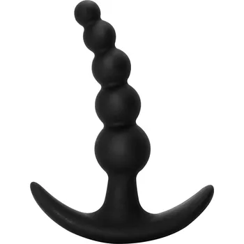 Lola Bubbles Anal Plug (Black), anální kuličky pro začátečníky